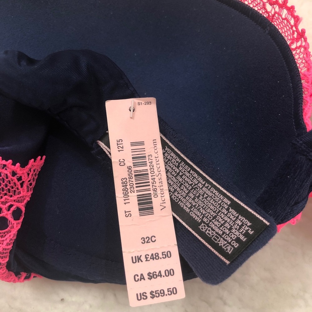 Victoria’s Secret Push Up bra 32C NWT - Picture 9 of 9